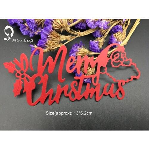 METAL CUTTING DIES Merry Christmas santa Scrapbooking PAPER CRAFT card made album embossing stencils tamplate die cutting