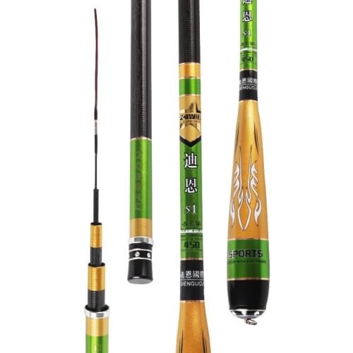 2.7m-6.3m Sturgeon Rod Super Light Super Hard Hand Pole 28 Carbon Taiwan Fishing Stick Carp Wedkarstwo Olta Spinning Canne Peche