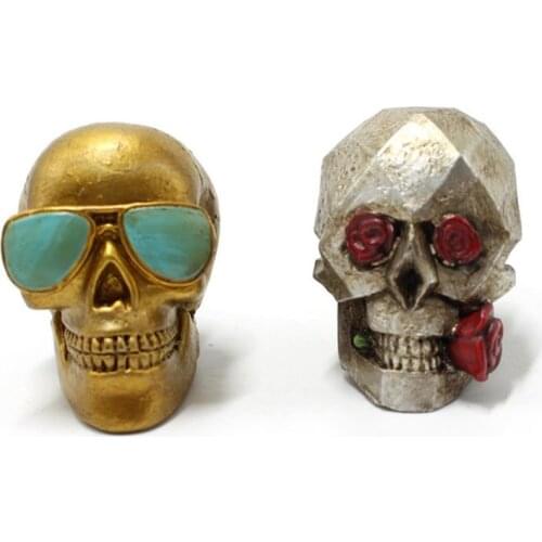Skull Ghost Head Car Air Freshener Vent Clip Human Body Skeleton Aromatherapy Skull Ghost Car Air Freshener Car Perfume Diffuser