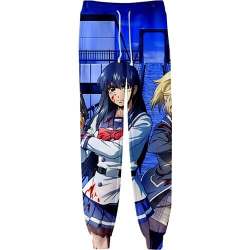 Sky Invasion Unisex Casual Cotton Sweatpant New Middle Waist Solid Cargo Pants 3D Printing Elastic Ankle-Length Trousers