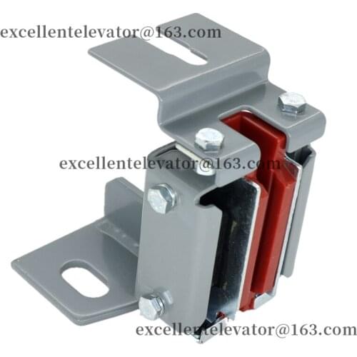 DX10A Elevator Sliding Guide Shoe Groove Width 10mm L150mm H148mm Installation Hole Distance 90mm