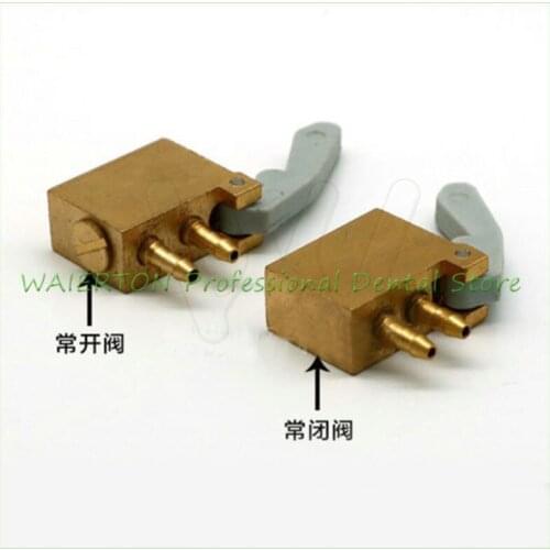 Dental Parts square rack valve 1normally open Valve + 1normal close Valve
