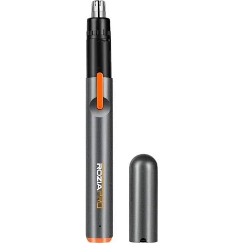 USB Rechargeable Nose Hair Trimmer Painless Trimming Fast Charging Mute Cordless Electric Nose Ear Hair Trimmer for Men Women