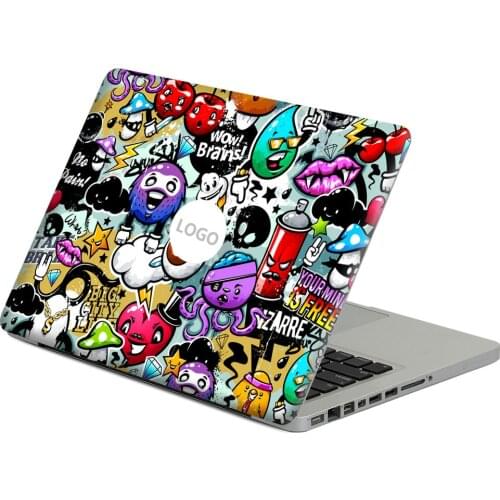 Graffiti Cartoon Features Laptop Decal Sticker Skin For MacBook Air Pro Retina 11" 13" 15" Vinyl Mac Case Body Full Cover Skin
