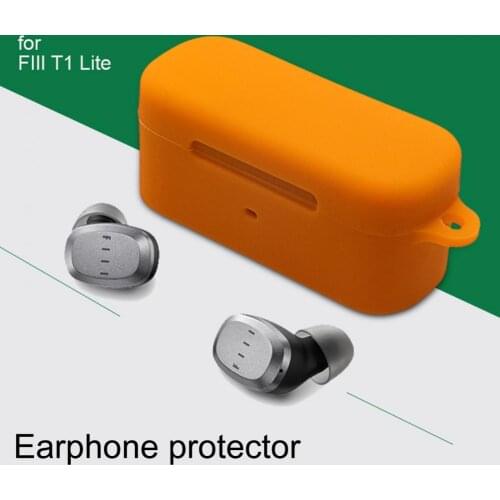 Earphone Protective Case For FIIL T1 Lite Wireless Bluetooth Earphone Shockproof Soft Silicone Protector Cover Shell Accessories