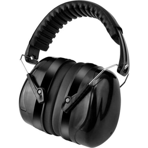 Soundproof Earmuffs for Sports Shooting Sleep Study Anti-noise Hearing Protection New Upgrated Noise Reduction Earmuffs Black