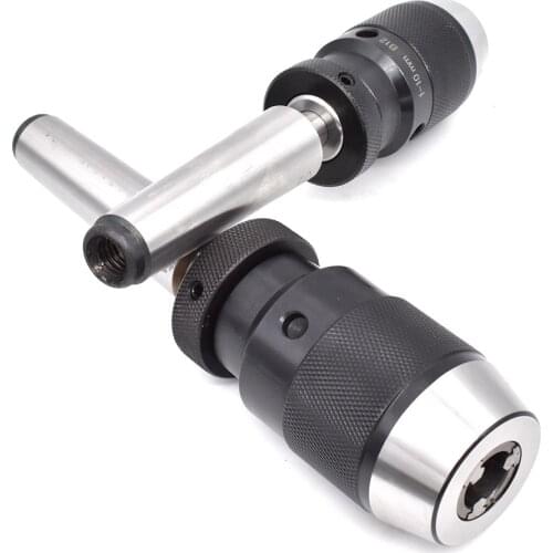 1SET MORSE #2 #3 MT2 MT3 JT6 range 1-13mm 1-16mm chuck Self Tighten Keyless Drill Chuck for drilling machine Taper Drill Chuck