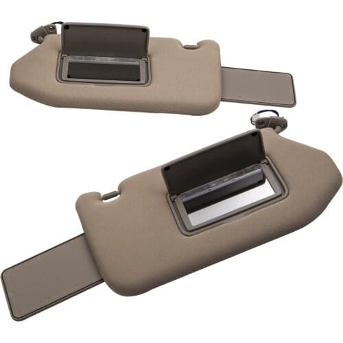 2x Car Sun Visor Left + Right for Nissan Pathfinder For Platinum 2013-2018 96401-9PB0A