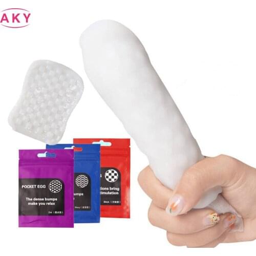 5pcs Silicone Pocket Pussy Realistic Vagina Male Masturbator Cup Penis Masturbation Vagina Real Pussy Erotic Sex Toys For Men