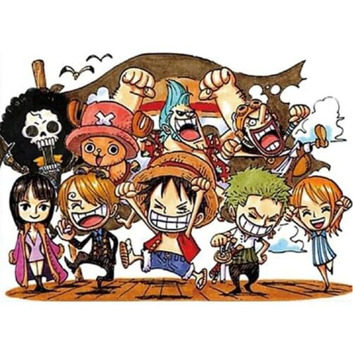 5D DIY Diamond Painting Anime Cartoon Characters Diamond Embroidery Full Cross Stitch Rhinestone Mosaic Home Decor Handmade Gift