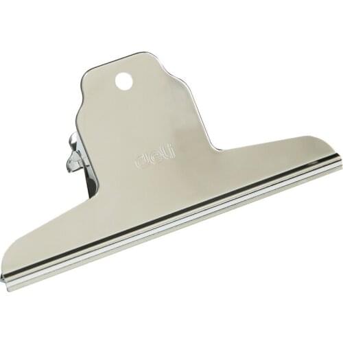9532 Mountain-shaped Ticket Clip Bill and Stainless Steel Drawing Data Clip 102mm 3pcs/box