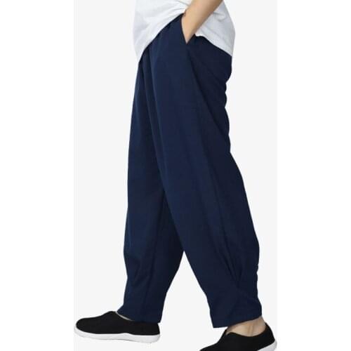Summer&Spring 6color shaolin monk kung fu pants lay meditation nun pants zen trousers gray/yellow/blue/coffee/green
