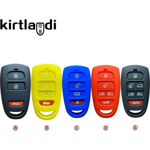 Silicone Key Case Cover Shell Fob for Kia Sorento Sonata Sadana Carens for Hyundai Tucson Accent Holder Keyless Keychain Jacket