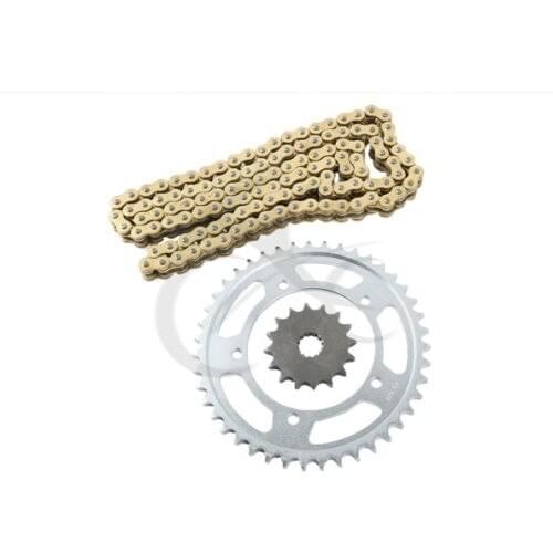 O-Ring Chain and Sprocket Kit Gold For SUZUKI GSXR750 GSX-R 750 2001-2010 08 09