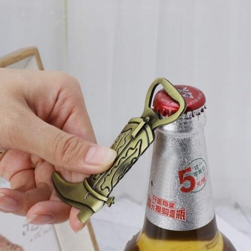 Just Hitched Cowboy Boot Bottle Opener Western Birthday Wedding Favor Party Cute Necessary Wine Table Handsome Opening of Wine