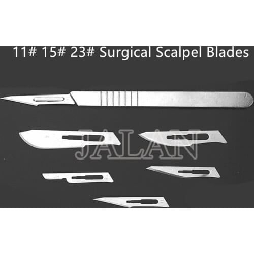 10pcs #11 #15 #23 Knifes CPU Cleaning Surgery Blade With Handle For Mobile Phone PCB Board Disassembler Repair Opening Tools