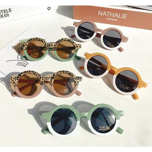 Cute Kids Polarized Sunglasses Sun Protection Fashion Sun Glasses for Boys Girls Children LXH