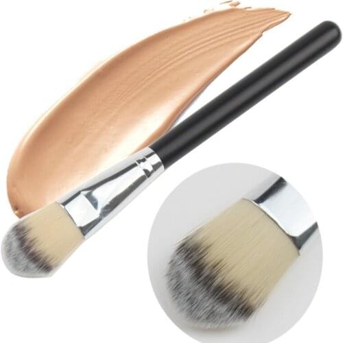 1Pc Professional High Quality Liquid Foundation Brush Highlighter Brush Concealer Blender Brush Multi-Function Makeup Brush Tool
