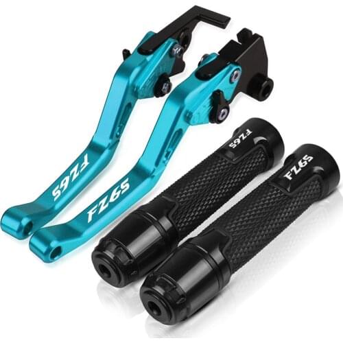 Motorcycle aluminum Accessories Handle Grips Handlebar Short Brake Clutch Lever For YAMAHA FZ6S 1998-2003 FZ6S 1999 2000 2001
