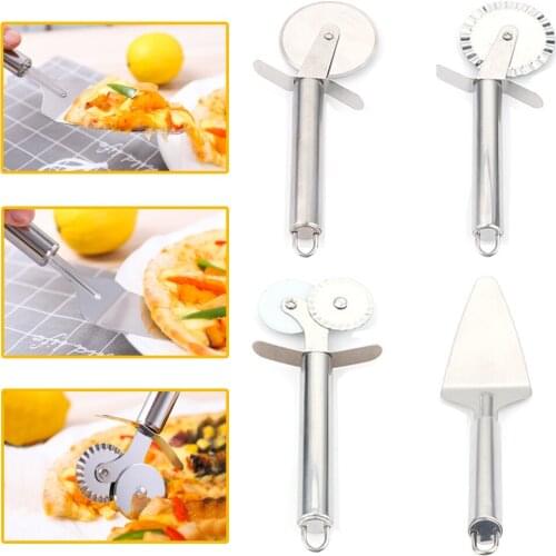 Pizza Knife Shovel Paddle Shovels Kitchenware Pizza peel Stone Cake kitchen Tools ccessories For Waffle Cookies Pizza Cutter