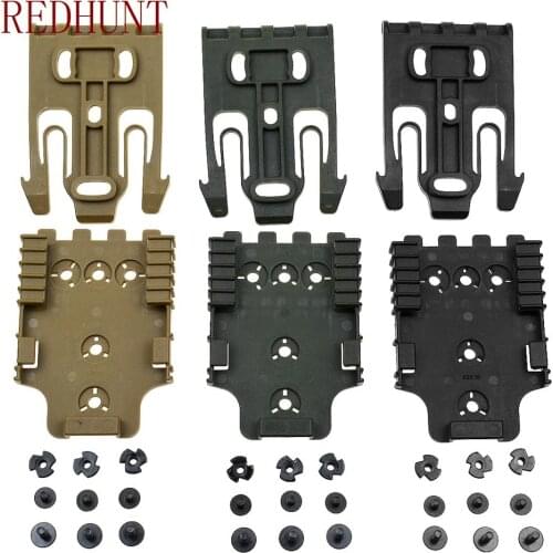 Safariland QLS Quick Locking System Kit with QLS19 & QLS 22 Polymer Holster Accessories for gun case