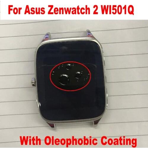 Original Best LTPro AMOLED For Asus Zenwatch 2 WI501Q LCD Display Screen With Frame Touch Panel Digitizer Assembly For Zenwatch2