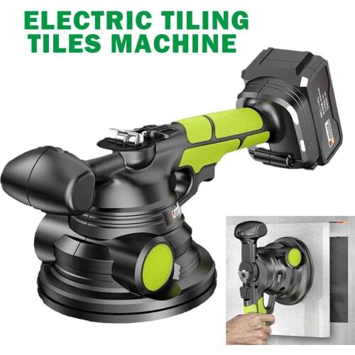 Adjustable Portable Electric Tiling Tiles Machine Can Suck 200KG Tiles Vibrator Suction Cup Automatic Floor Leveling Power Tool