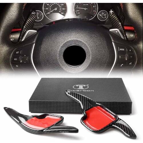 Carbon Fiber Car Steering Wheel Paddle Shift BPL Direct Shifter Gear For BMW 2 3 4 5 6 7 Series X1 X4 Z4 F30 F31 F32 F10 F20