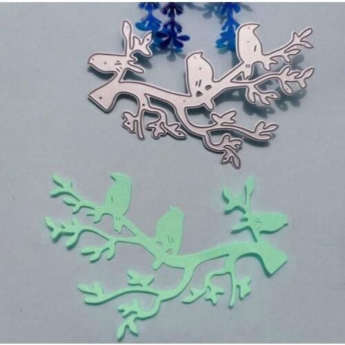 Bird and tree decorations Metal Cutting Dies for DIY Scrapbooking Album Paper Cards Decorative Crafts Embossing Die Cuts