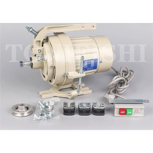 Sewing machine single-phase clutch motor 220v250w flat car motor code edge machine lock edge DOL12