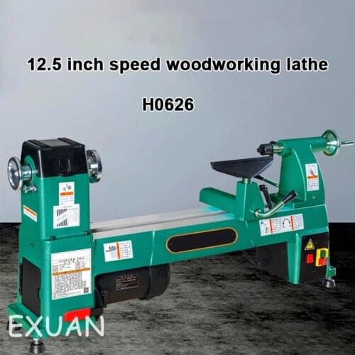 1000W Stepless Speed Regulation Woodworking Machine Woodworking Machine Woodworking Machine Tool Wood Rotary Lathe
