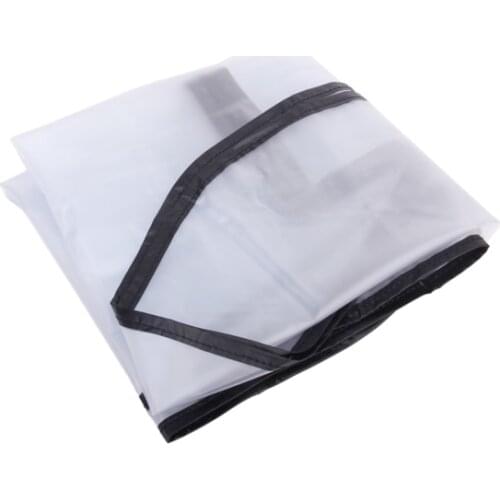 Golf Bag and Trolley Waterproof Rain Cover Cape Protection - Transparent