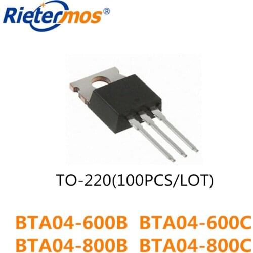100PCS BTA08-600B BTA08-600C BTA08-800B BTA08-800C BTA08-600 BTA08-800 BTA08TO-220 MADE IN CHINA high quality