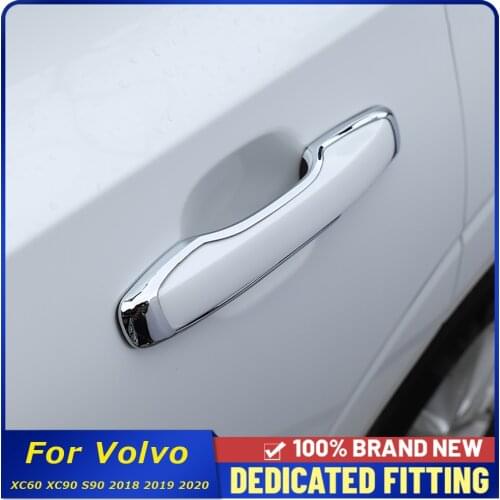 2018 2019 2020 For Volvo XC60 XC90 S90 Car Outer Door Handle Cover Trims Exterior Decorations