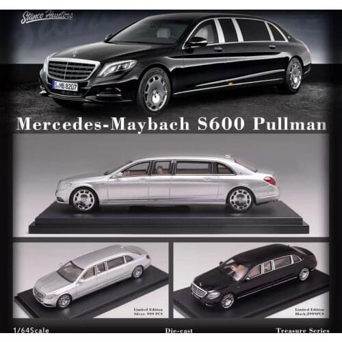 Stance Hunters SH CARS 1:64 BENZ S600 Pullman Collection die-cast alloy car models