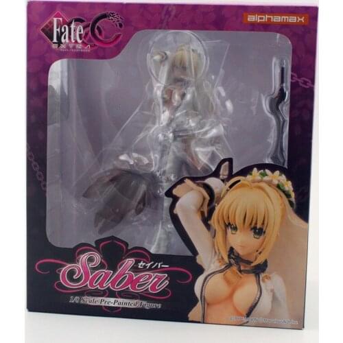 22cm Fate Stay Night Saber Lily the Sword of Victory PVC Action Figure Model Toys Dolls Anime CHN Ver. new in original box