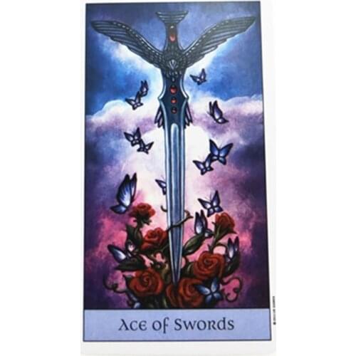 Crystal Visions Tarots Full English 79 Cards Deck Oracle Divination Fate Family Party Board Game