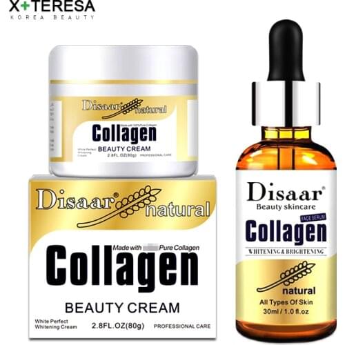 Collagen Cream Best Moisturizer Hyluronic Face Lift Whitening Cream Skin Care Moisturizing Anti-aging Anti Wrinkle Facial Cream