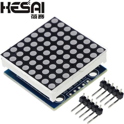 MAX7219 Dot Matrix Module Microcontroller LED Module Display Module MAX7219 DIY Kit