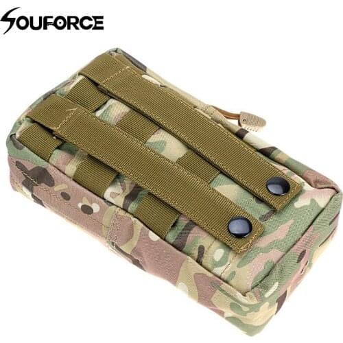 20x11x6cm Tactical Kit Waterproof Accessories Bag Molle Pouch in 3 Colors for Hunting Tactical Backpack Hanging Accessories