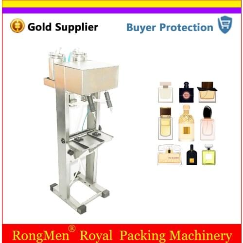 Perfume Fragrance Cologne Filling Machine Double Heads Toilet Water Filler Level Control Glass Bottles Free Shipping