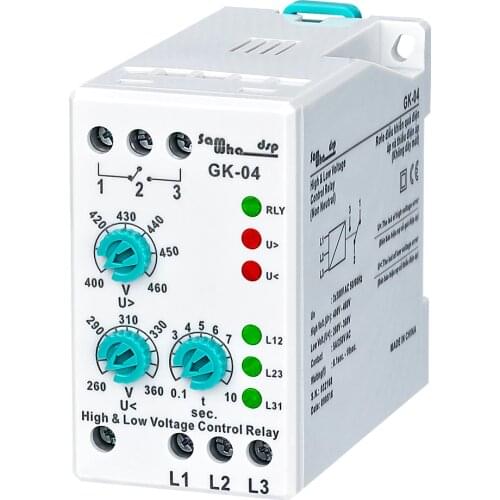 Phase Failure Voltage Analogue Adjustable Protection Relay (Non-Neutral)