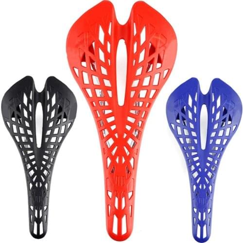 MTB Bike Saddle Seat Light Weight Shock Absorber Comfortable Spider Bicycle Saddle Seat Cushion Mountain Road Bike Accessories