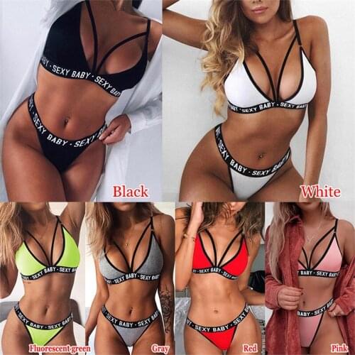 Sexy Baby Bra Push Up Seamless Embroidery Bra And Panty Set Erotic Lingerie Set 2020 Plus Size Transparent Women Underwear Sets