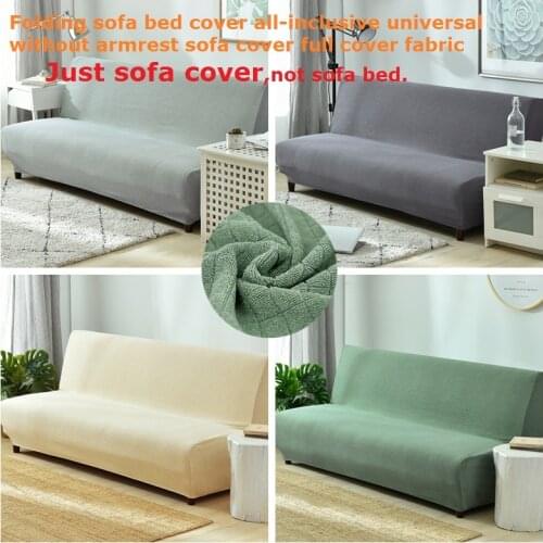 Sofa Bed Slip Cover All-Inclusive Universal Without Armrest Sofa Cover Full Cover Fabric