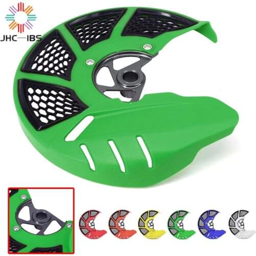 Motorcycle Guard Cover Protection Brake Disc Rotor For KAWASAKI KX125 KX250 2006-2008 KX250F 2006-2018 KX450F 2006-2018