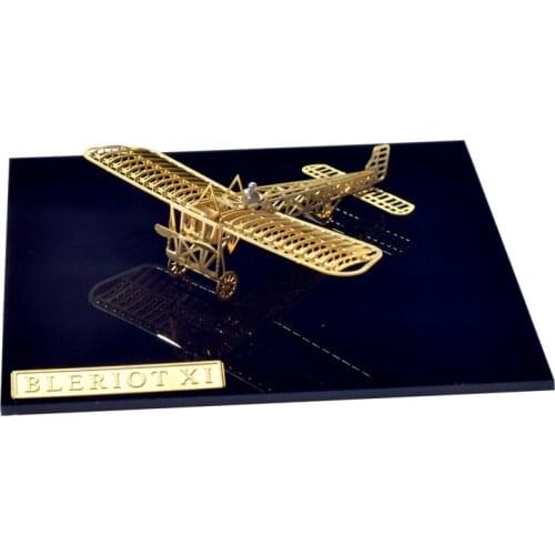 1/160 StratoStudio 3D puzzle metal model easy to assemble micro wing series B16009 Cross-channel Bleriot XI jigsaw toys