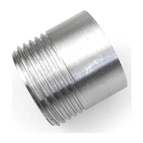 1/4" 3/8" 1/2" 3/4" 1" 1-1/4" 1-1/2" BSP Single Male Thread 304 Stainless Steel Nipple Threaded Pipe Fitting Connector Adapter