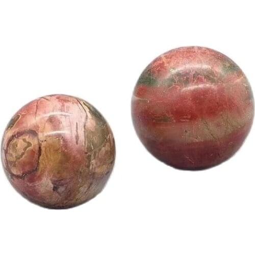 1pcs 100% natural Red Turquoise stone gemstone sphere healing quartz crystal polished ball as gift mineral stones