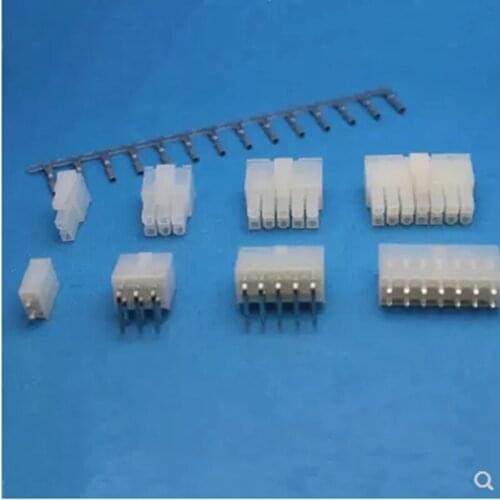 2sets 5557/5569 computer host power supply wiring harness connector automotive